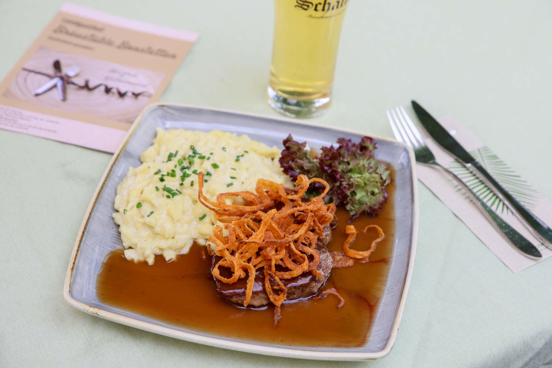 Zwiebelrostbraten